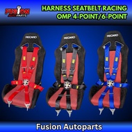 Harness Seatbelt Racing OMP 4 POINT 6 POINT Seatbelt Racing OMP 4 Point 6 Point