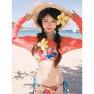 BikiniStoreVn: 3-Piece Bikini with Outerwear S28 - Sexy 3-Piece Bikini - Beautiful Beach Bikini