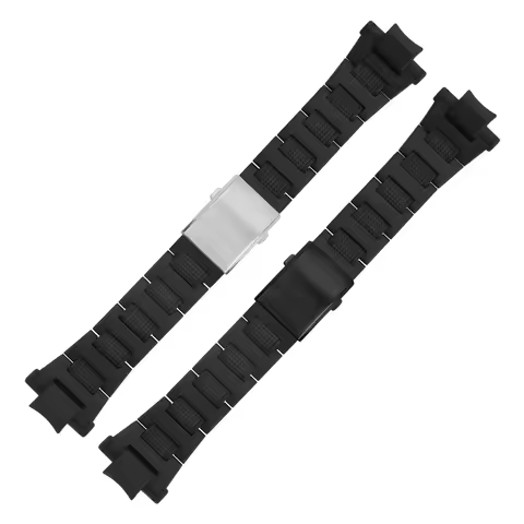 Suitable for Casio g-shock GA-1000 1100 GW-A1100 A1000 men's plastic steel watch chain