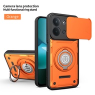 For Xiaomi Poco C85 Case Poco C85 Phone Case Poco C85x Magnetic Armor Shockproof Ring Holder Magsafe