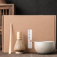 🔥 ชุดชามมัทฉะจากญี่ปุ่น (4ชิ้น) MATCHA SET(まっちゃ)ชุดชามมัทฉะ ถ้วยชงมัทฉะ (ชามชาพร้อมปากเท) แปรงชงช