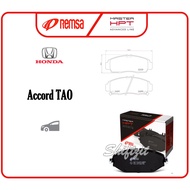 Remsa Front Brake Pad - Honda Accord TAO