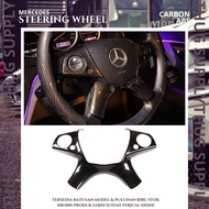 STEERING WHEEL COVER W204 CARBON C CLASS MERCEDES BENZ MERCY CARBON FRAME PANEL E W212 W211 W203 STE