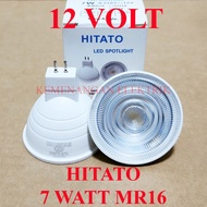 HITATO LAMPU SOROT COB LED MR16 7W 12V / LED SPOTLIGHT MR16 TUSUK 7 WATT 7WATT 12V