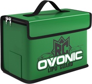 OVONIC Lipo Safe Bag Fireproof Explosionproof Bag with 3S LiPo Battery 11.1V 5000mAh 120C with TRA P