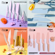 Hot Sale [Voucher 15%! Free Bubblewrap!] Steincookware Stein Diamond Knives Set Stein Knives
