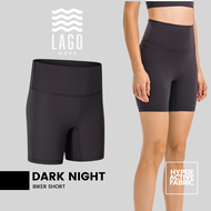 [LAGO Biker Short] - สี Dark Night กางเกงออกกำลังกาย กางเกงกีฬา ขาสั้น