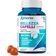 Zymerex BEAUTY HAIR Gummies | 60 Gummies | Improves the Appearance of Hair | Strength and Hair Resis