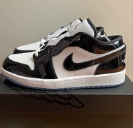 🔝Jordan Air Jordan 1 Low Concord 白黑漆皮 男女同款 35-46碼 香港順豐包郵