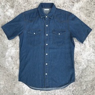 Pearl Button Jeans Shirt