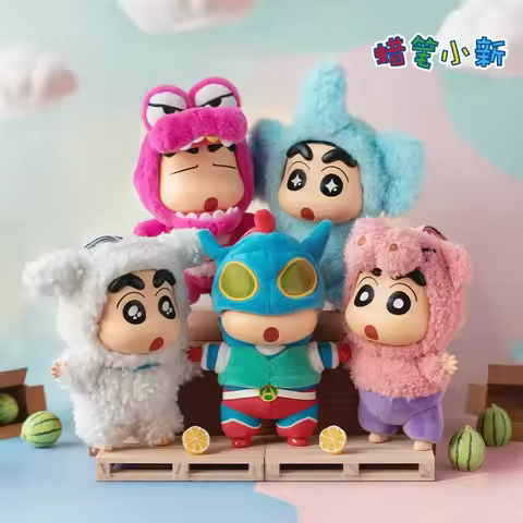 Toptoy Crayon Shin-chan Blind Box Dress-Up Party Series Dolls, Anime Action Figures, Mystery Box Cut