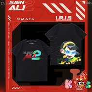 🎉Ejen Ali Movie 2 Tshirt Ejen Alicia Print for Adults & Kids Tshirt Unisex Tshirt Size【100-150CM&S-5