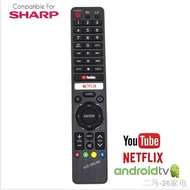 ℡SHARP LED/Android TV /Smart Remote Control 326 Compatible With GB326WJSA, GB238WJSA,GB105WJSA, GA80