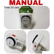 KENMASTER 24-Hour Analog Timer Socket / PHILMAX 24-Hour Manual Timer