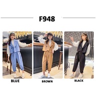 F948 Girlset 3in1 Larita / Girls' Suits / Responsible Children's Clothes / Girls' Clothes / Children
