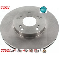 TRW Front Brake Disc 1 Pair/2 Pieces HONDA ACCORD 2.0 2.4 gen7 Year 2003-2007 DF 7199 Size 282 mm Th