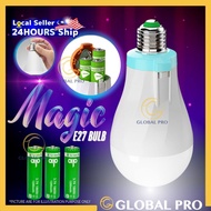30W E27 Magic Bulb Emergency Light Bulb Lampu Rechargeable Battery Operate E27 Bulb Bulb Mentol Lamp