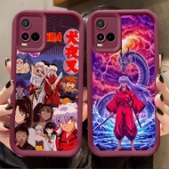 A-41 Inuyasha Case for VIVO Y02t Y21 Y02a Y33s Y02 Y21a Y21e Y21s Y33t Wine Red