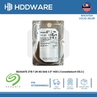 SEAGATE 2TB 7.2K 6G SAS 3.5" HDD [ Constellation ES.3 ] // ST2000NM0023 // 9ZM275-004