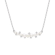 [With Box] HEFANG HEFANG White Moonlight Clavicle Chain Classy Necklace Gift