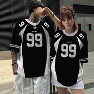 S-5xl oversized men's ST shirt with digital pattern 3D printing for couples, oversized men's clothin