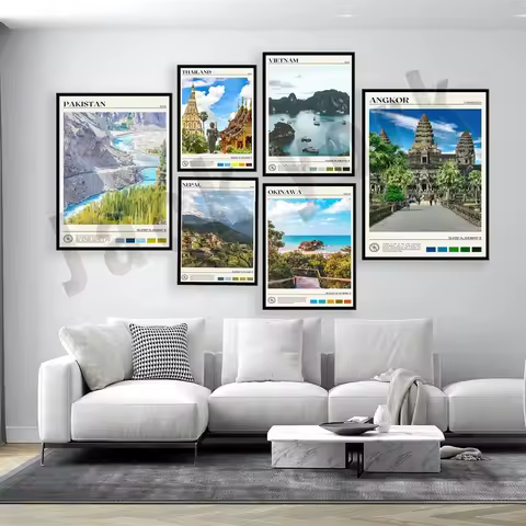 Kuala Lumpur, Islamabad, Pakistan, Okinawa, Japan, Cambodia, Thailand, Bali, Halong Vietnam, Nepal, 