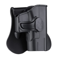 M&P Shield 9mm Holster, OWB Paddle Holster fit 3.1" Barrel Smith & Wesson M&P Shield Plus 9mm/40, M&