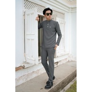 ZEFIKS AMAR BAJU MELAYU - DARK GREY
