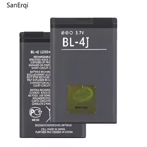 Lithium Li-Po phone battery 1200mAh BL-4J BL 4J For Nokia Lumia 620 C6 C6-00 Touch 3G C6 C6-00 Touch