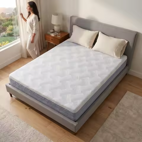79.92x60.24x12inch Queen Mattress High Density Soft Comfortable Memory Foam Bed Mattress for Sleepin