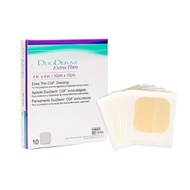 Duoderm Extra Thin Dressing 4in. x 4in. 10cm x 10cm (10pcs)