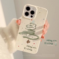 手机壳The phone case is suitable for iPhone17/17, Pro16, 1514小众彩带圣诞树适用17苹果13pro max软16手机壳12防摔iPhone1525