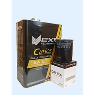 EXN Engine Oil Combo Fully / Semi 5W30 4 Liter + Mitsubishi Oil Filter MZ691140