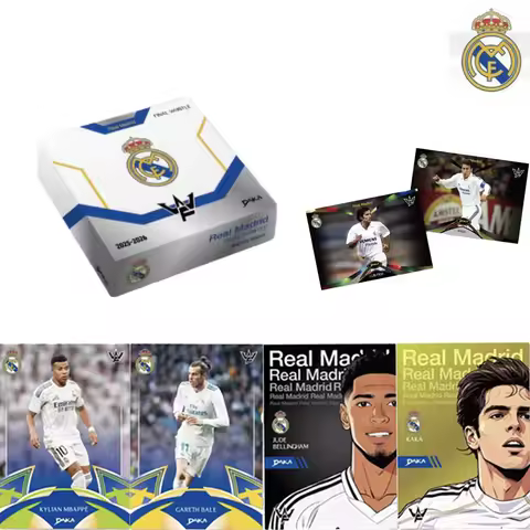 DAKA 2025-2026 Real Madrid Final Whistle Real Madrid official star card team box genuine collection 