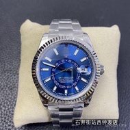 ZF Arsoner Sky Dweller Sky Dweller Blue Disc Swiss 9001 Dual Time Zone Mechanical Watch Men's Watch 