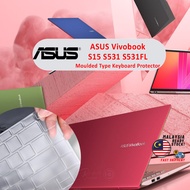 Keyboard Cover for ASUS Vivobook S15 S531f S531 Zenbook 15 Mars 15 VX60GT 15.6'' Inch Laptop Silicon