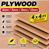 Plywood Board 4ft x 4ft [CUSTOM CUT] Papan Lapis Siap Potong 夹板 木板 DIY Rak Buku Perabot 3mm 6mm 9mm 