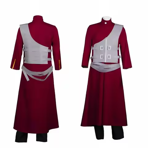 Anime Cosplay Sabaku No Gaara Cosplay Costume Ninja Hokage Kazekage Clothing for Adult Coat Vest Pan