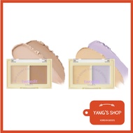 [Twoedit by LUNA] [Daiso] Skin Cover Concealer Palette 2 colors / Tone Cover, Tone Correcting Light