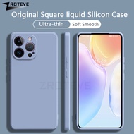 For iPhone16 Pro Max Case ZROTEVE Square Liquid Silicone Soft Cover For Apple iPhone 16 16e 15 17e 1