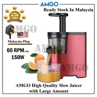 AMGO Slow Juicer 100%Fruit Juice Extraction,Juice Maker, Blender,Juice Extractor
