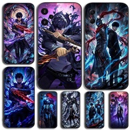 for Redmi Note 7 Pro 8T 9S Max 9T 10 Cartoon Anime Solo Leveling vz.3 TPU Silicone Black protective 