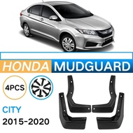 4PCS For Honda City 2015-2020 Mudguards Mudflaps Fender Mud Flap Splash Guards Accessories 2015 2016