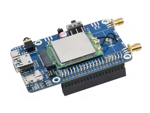 SIMCOM SIM7600G-H module M.2 Raspberry Pi 4G 5G Communication Expansion Board GNSS positioning OpenW