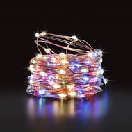 12m/22m Solar LED Light Outdoor Festoon Lamp Garden Fairy Light String  Waterproof Christmas Garland