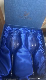 Swarovski 禮盒水晶酒杯