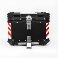 Waterproof Motorcycle Tail Box 35L 45L 55L 65L delivery box motorcycle top case motorcycle aluminum 