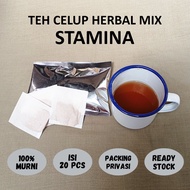 Kesehatan Pria Teh Celup Herbal Mix Toko Jamu Babah Kuya Ramuan Racikan Stamina