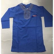 Baju Tadika Kemas Perempuan Kain Cotton Sekolah Pra Patten Baru (Baju Sahaja)