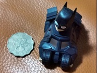 絕版蝙蝠俠Batman 黑夜之神蝙蝠車 Batmobile The dark knight Q版 Super Deform 迷你回力車